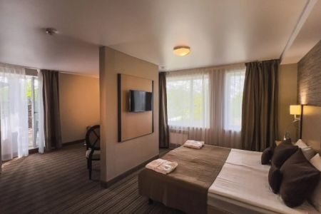 Делюкс 2-местный 1-комнатный (с террасой корпус 2)