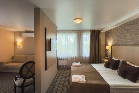 Делюкс 2-местный 1-комнатный (с террасой корпус 2)